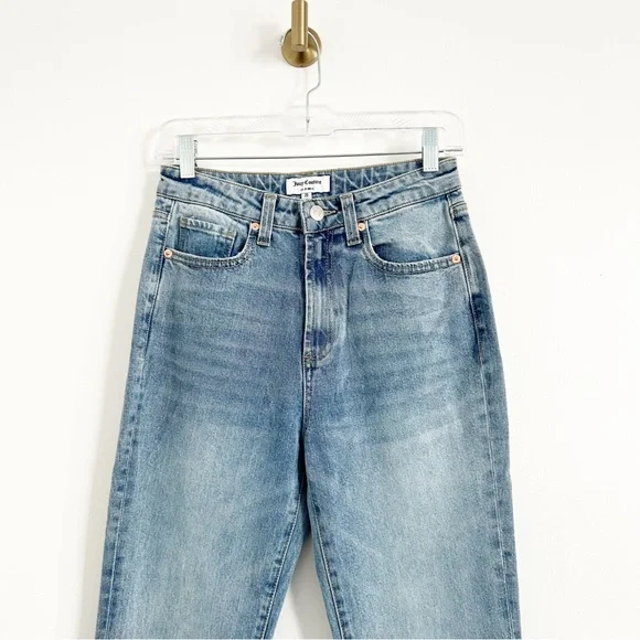 NEW Juicy Couture Venice Heart Shaped Back Jeans Size 26 - Picture 4 of 9